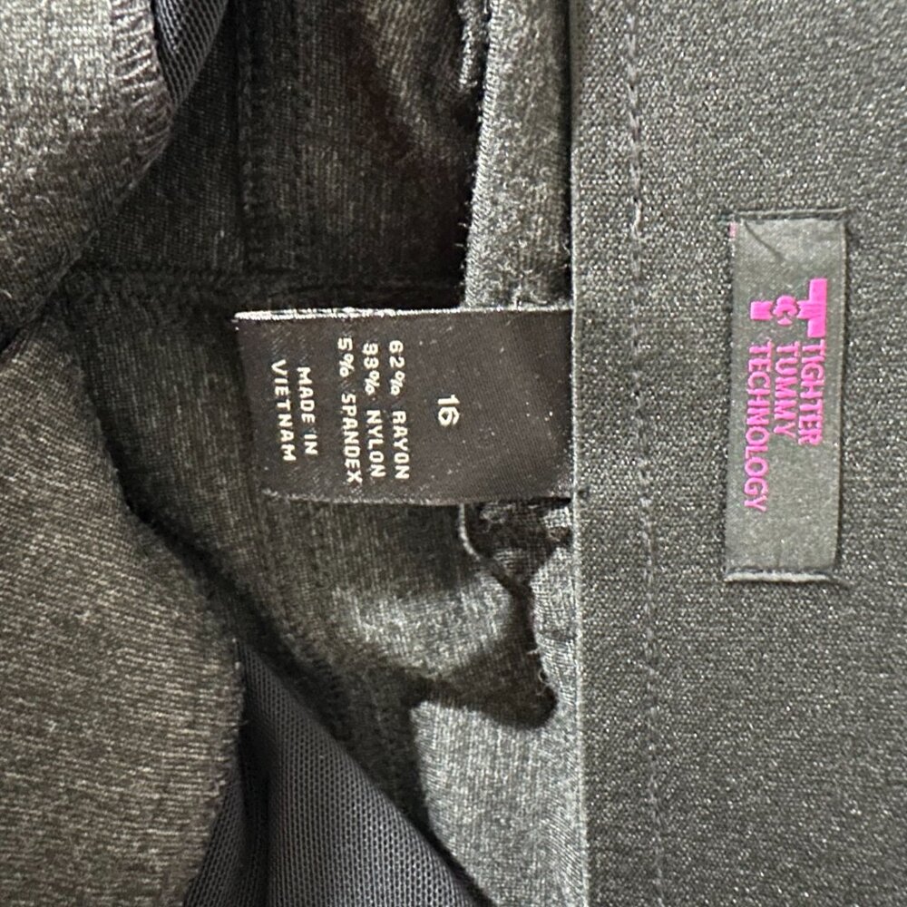 Black Lane Bryant Dress Pants size 16 - Picture 4 of 4